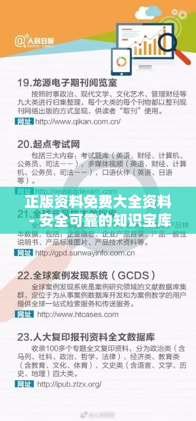 正版资料免费大全资料 - 安全可靠的知识宝库