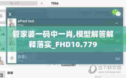 管家婆一码中一肖,模型解答解释落实_FHD10.779