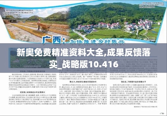 新奥免费精准资料大全,成果反馈落实_战略版10.416