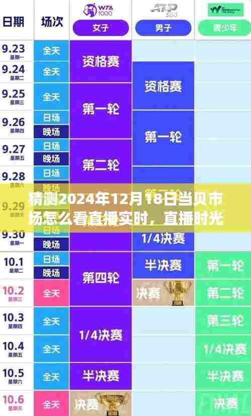 当贝市场直播时光，温馨纽带与家的故事，预测未来直播观看体验（2024年12月18日）