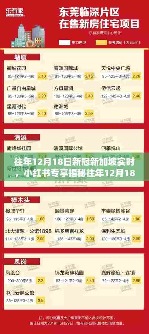 小红书揭秘,往年12月18日新加坡新冠疫情实时动态回顾