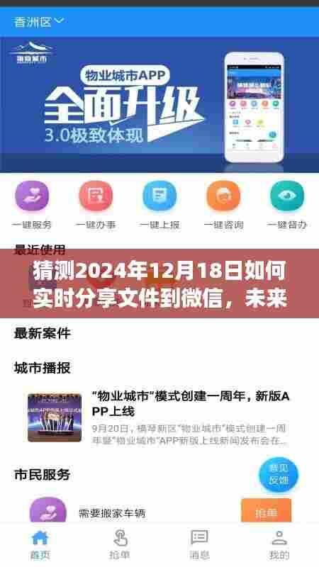 未来文件分享新体验，实时传送至微信的便捷之路（预测至2024年视角）