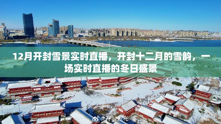 开封十二月雪韵盛景,实时直播开封雪景的冬日盛况