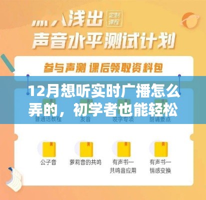 初学者也能轻松掌握的12月实时广播收听指南