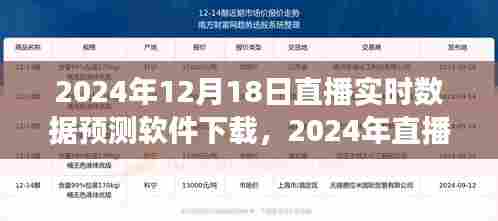 前沿技术与行业洞察,2024年直播实时数据预测软件下载解析与预测