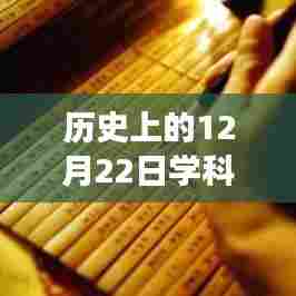 历史上的12月22日，学科领域的璀璨瞬间与最新进展回顾