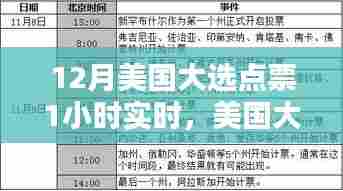 12月美国大选点票揭晓，历史时刻与深远影响的探索