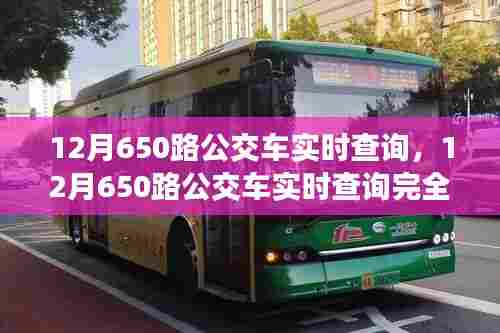 12月650路公交车实时查询完全指南，从新手到熟练的全面指导