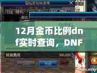 DNF金币世界的探索之旅，十二月金币比例实时查询与冒险之旅