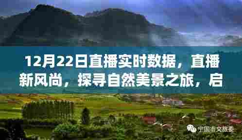 探寻自然美景之旅,直播新风尚与内心宁静的启程——实时数据解析