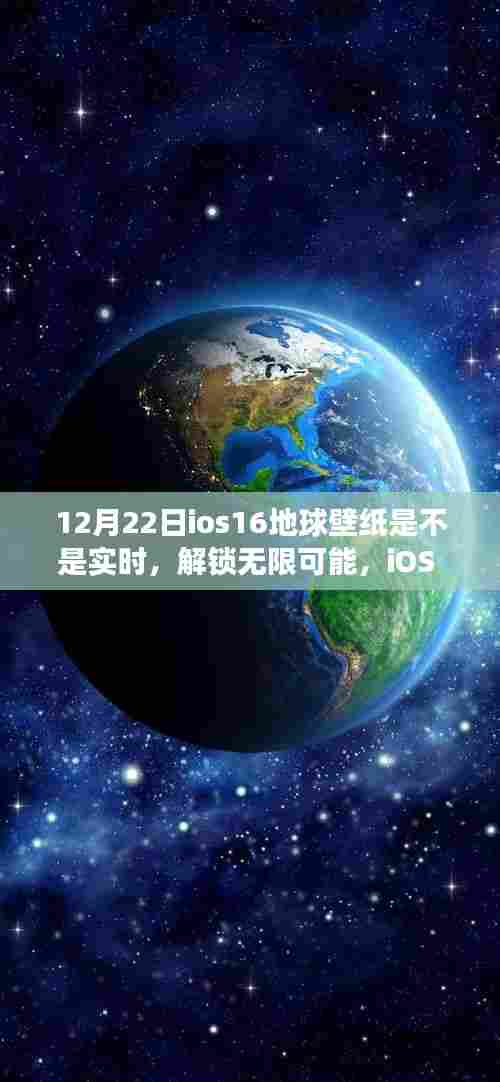 iOS 16地球壁纸,实时变化的力量与背后的励志故事