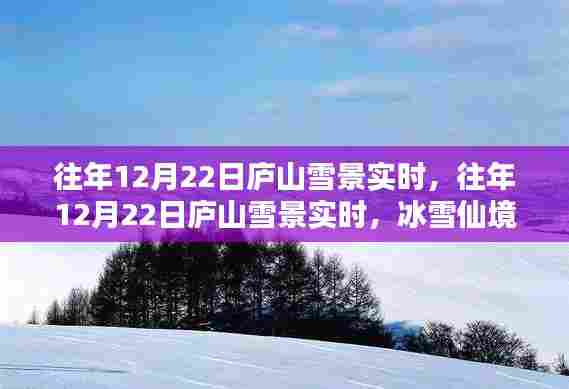 庐山冰雪仙境,往年12月22日雪景实时欣赏