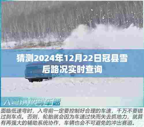 冠县雪后路况实时查询预测(2024年12月22日)