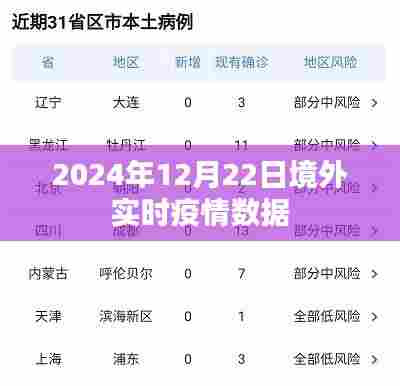 境外实时疫情数据(截至2024年12月22日)