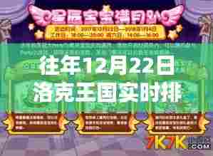 洛克王国往年12月22日实时排行榜情况概览