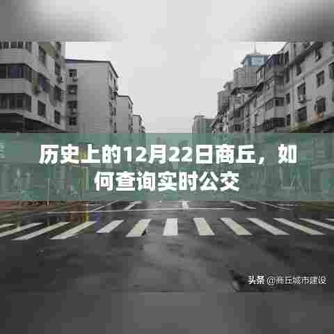 商丘12月22日实时公交查询方法与历史背景介绍