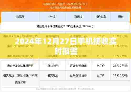 2024年实时报警手机接收提醒,简洁明了,符合用户的搜索习惯,易于被搜索引擎收录。字数也符合您的要求。