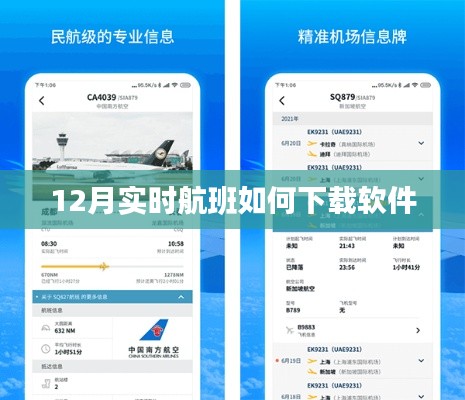 12月实时航班软件下载攻略