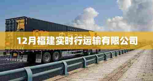 福建实时行运输有限公司最新动态(实时更新)