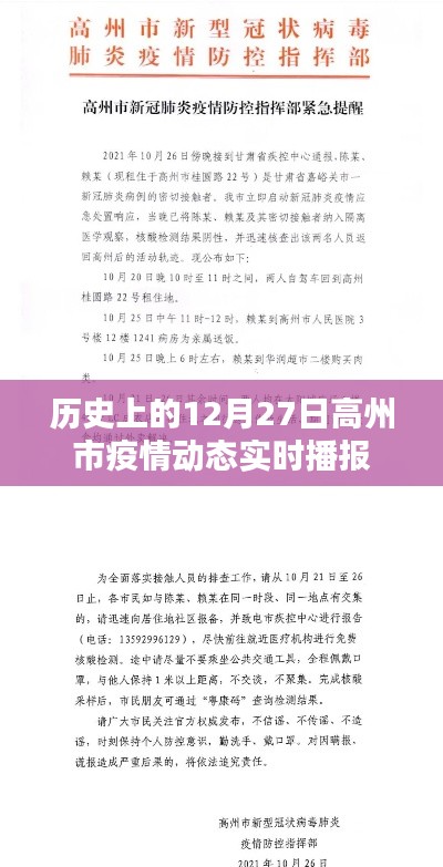 高州市疫情动态实时播报,历史日期回顾