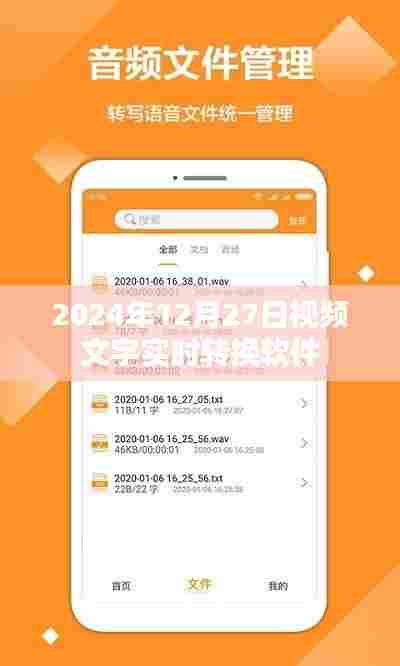 视频文字实时转换软件,未来技术体验