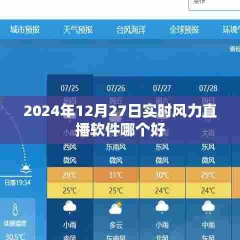 2024年最佳实时风力直播软件推荐