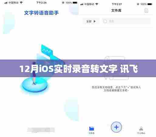 讯飞语音识别,iOS实时录音转文字功能来袭