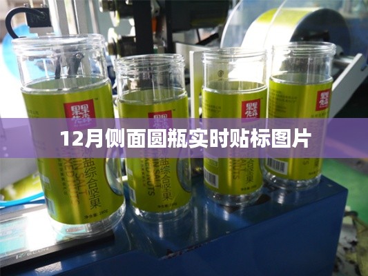 圆瓶侧面实时贴标图片展示