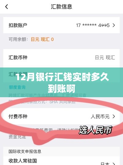 银行实时汇款到账时间解析