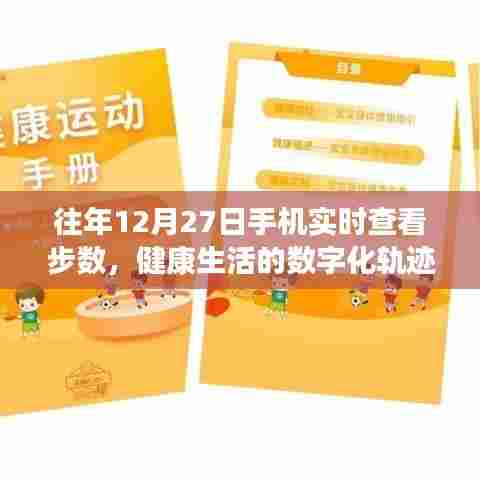 手机实时查看步数，记录健康生活数字化轨迹