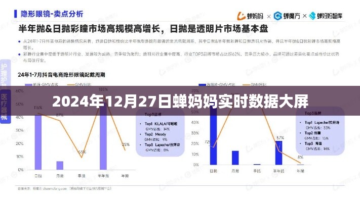 蝉妈妈实时数据大屏，洞悉行业动态，掌握市场趋势