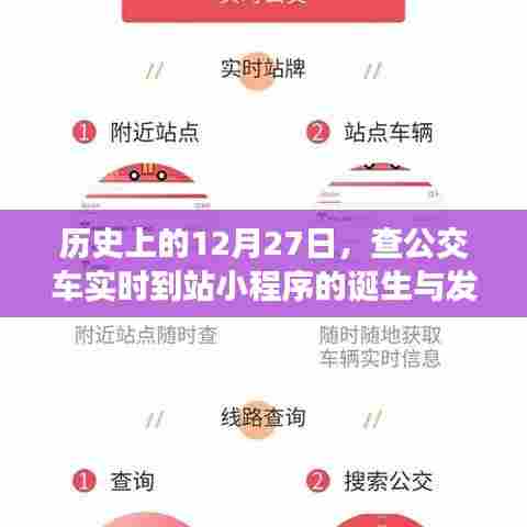 历史上的重要时刻,公交车实时到站小程序诞生与成长之路