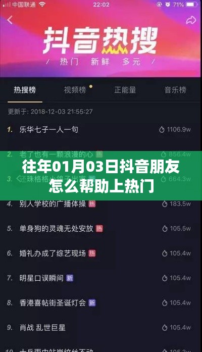 抖音助力上热门技巧,如何帮助朋友视频走红?