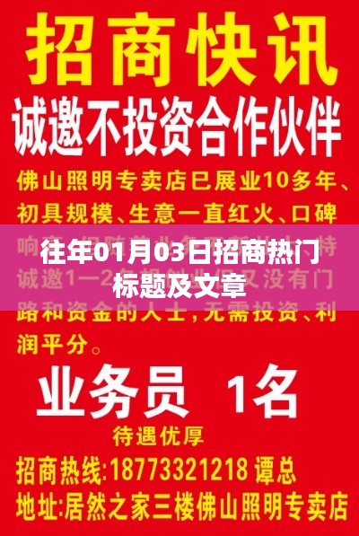 招商资讯速递,历年一月份热门标题及文章回顾