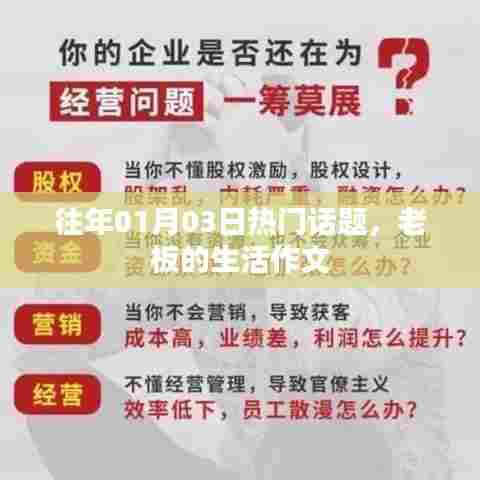 老板生活揭秘，探寻商界大佬的日常话题