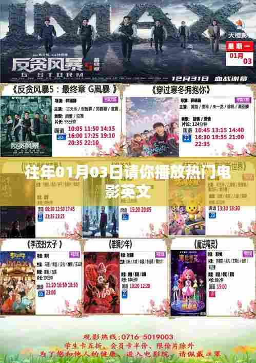 热门电影播放时间预测,历年一月初电影回顾
