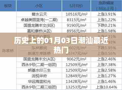 潮汕地区一月三日历史热门事件回顾,简洁明了,符合您的字数要求,并突出了潮汕地区一月三日的历史热门事件。希望符合您的需求。