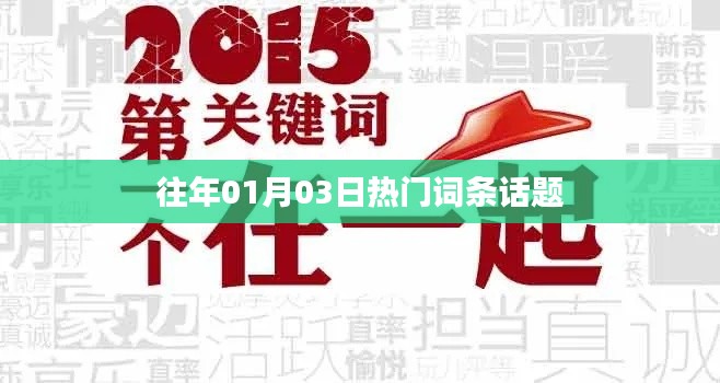 历年元旦后热门话题回顾，01月03日焦点词汇