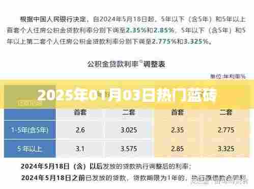 热门蓝砖,揭秘2025年1月3日的行业焦点