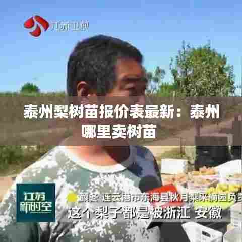 泰州梨树苗报价表最新:泰州哪里卖树苗