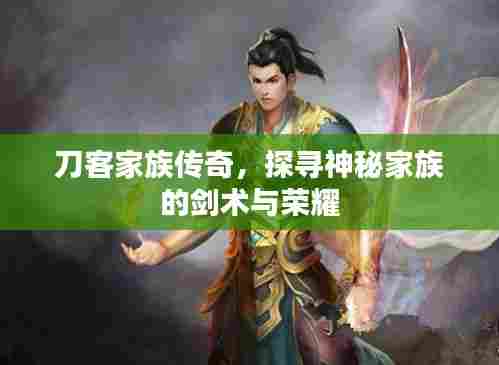 刀客家族传奇，探寻神秘家族的剑术与荣耀