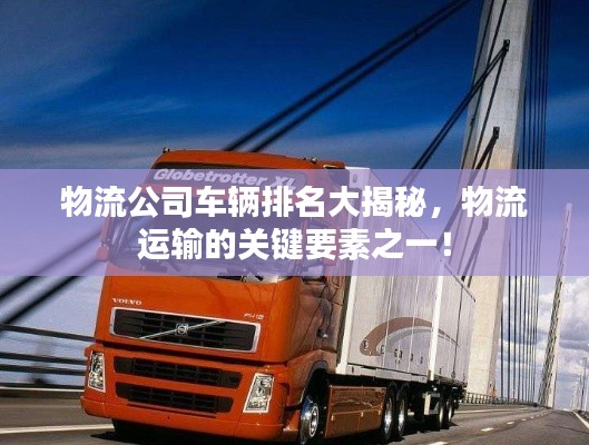 物流公司车辆排名大揭秘,物流运输的关键要素之一!