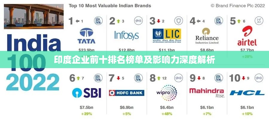 印度企业前十排名榜单及影响力深度解析