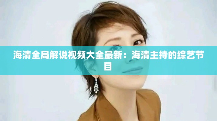 海清全局解说视频大全最新:海清主持的综艺节目