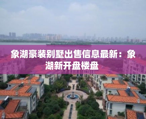 象湖豪装别墅出售信息最新:象湖新开盘楼盘