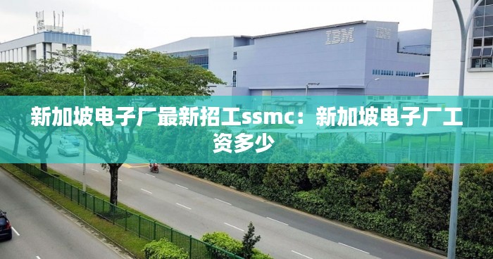 新加坡电子厂最新招工ssmc:新加坡电子厂工资多少