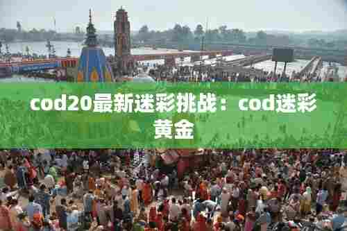 cod20最新迷彩挑战:cod迷彩 黄金