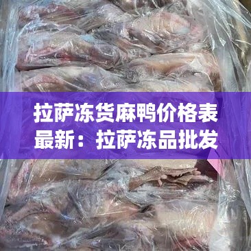 拉萨冻货麻鸭价格表最新：拉萨冻品批发市场在哪里 