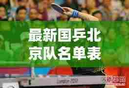 最新国乒北京队名单表:乒乓 北京队