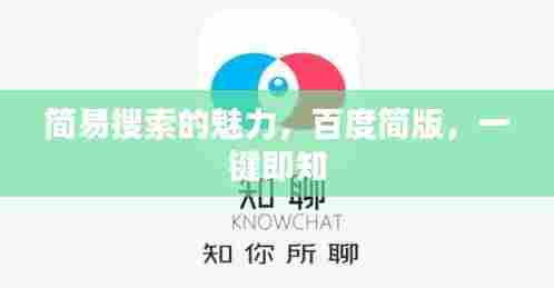 简易搜索的魅力，百度简版，一键即知